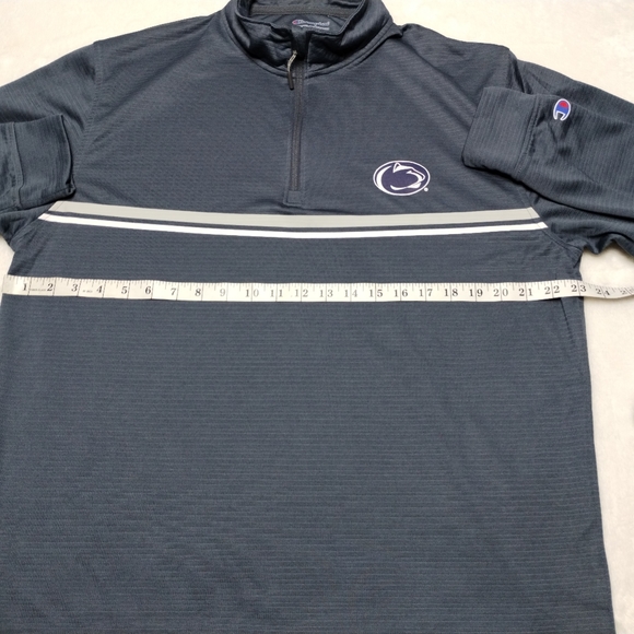 Champion 1/4 Penn State pullover shirt size L - Picture 5 of 9